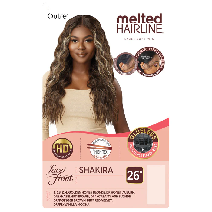 Outre Melted Hairline Glueless HD Lace Front Wig - SHAKIRA - Image 6