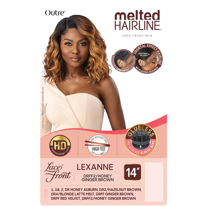 Outre Melted Hairline Glueless HD Lace Front Wig - LEXANNE - Image 4