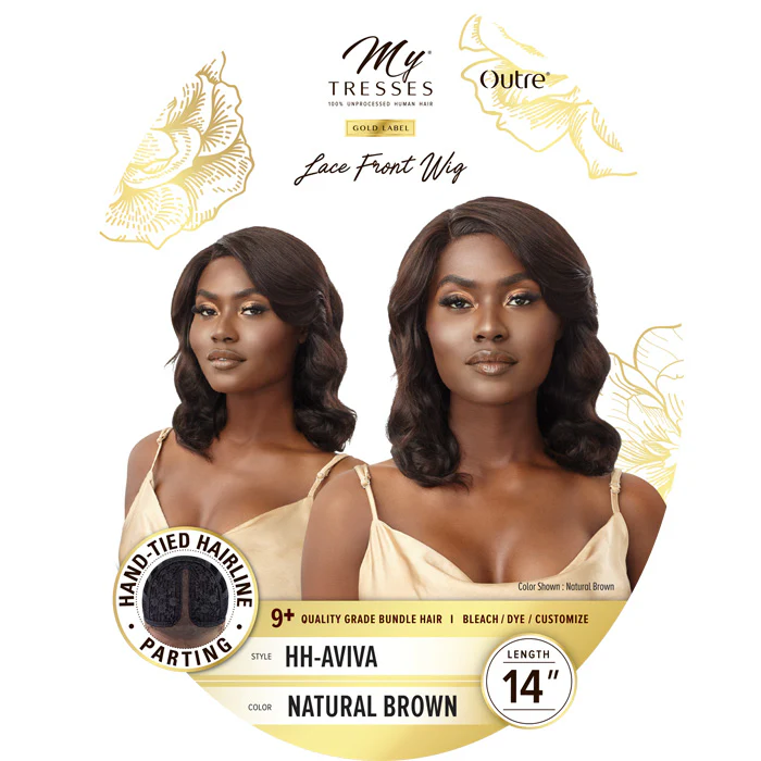 Outre Mytresses 100% Unprocessed Human Hair Lace Front Wig - AVIVA - Image 5