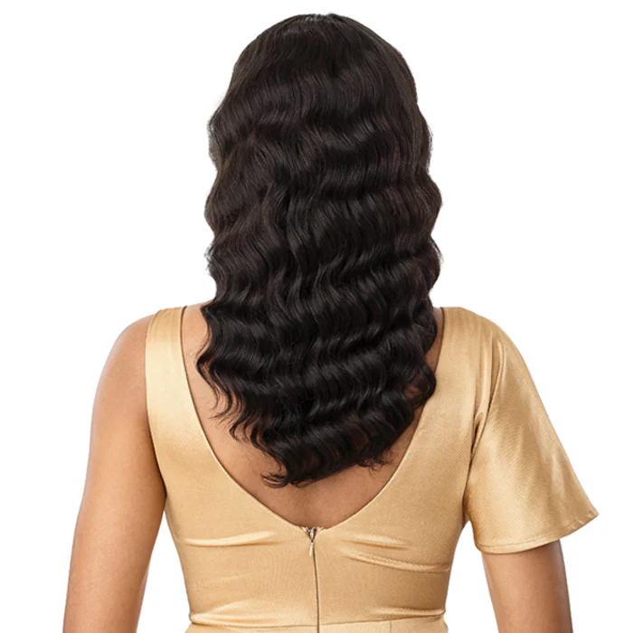 Outre Mytresses 100% Unprocessed Human Hair Leave Out U Part Cap Wig - LOOSE DEEP 20 - Image 4