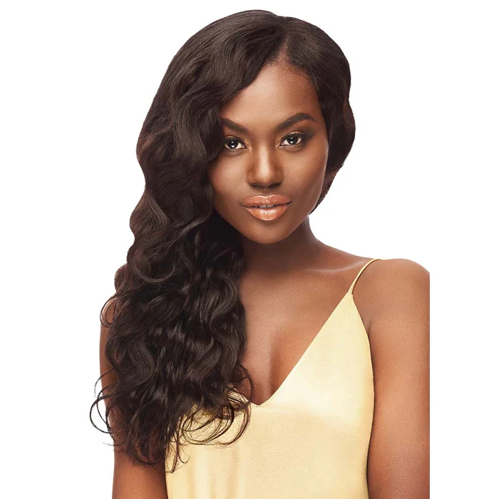 OUTRE MYTRESSES GOLD LABEL 100% HUMAN HAIR WEAVE WITH CLOSURE - NATURAL BODY 10-22" - Image 2