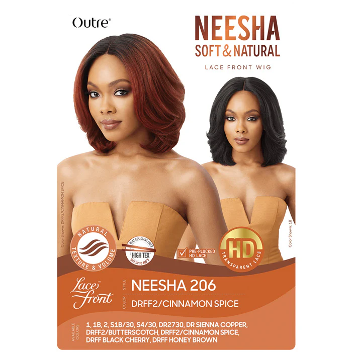 Outre Neesha Soft & Natural HD Lace Front Wig - NEESHA 206 - Image 6