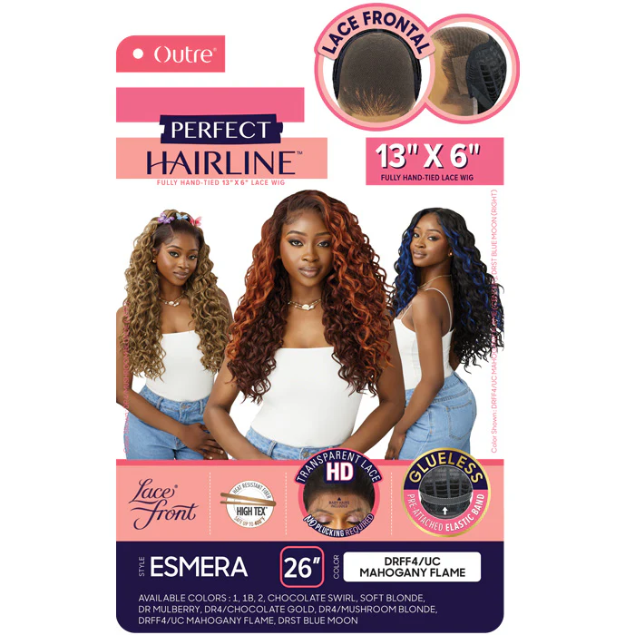 Outre Perfect Hairline Glueless 13x6 HD Lace Front Wig - ESMERA - Image 5