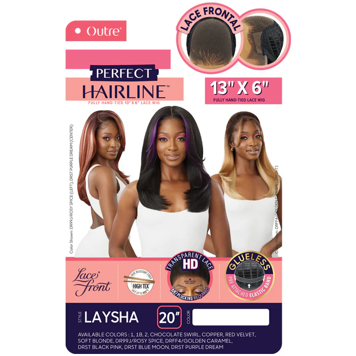 Outre Perfect Hairline Glueless 13x6 HD Lace Front Wig - LAYSHA - Image 6