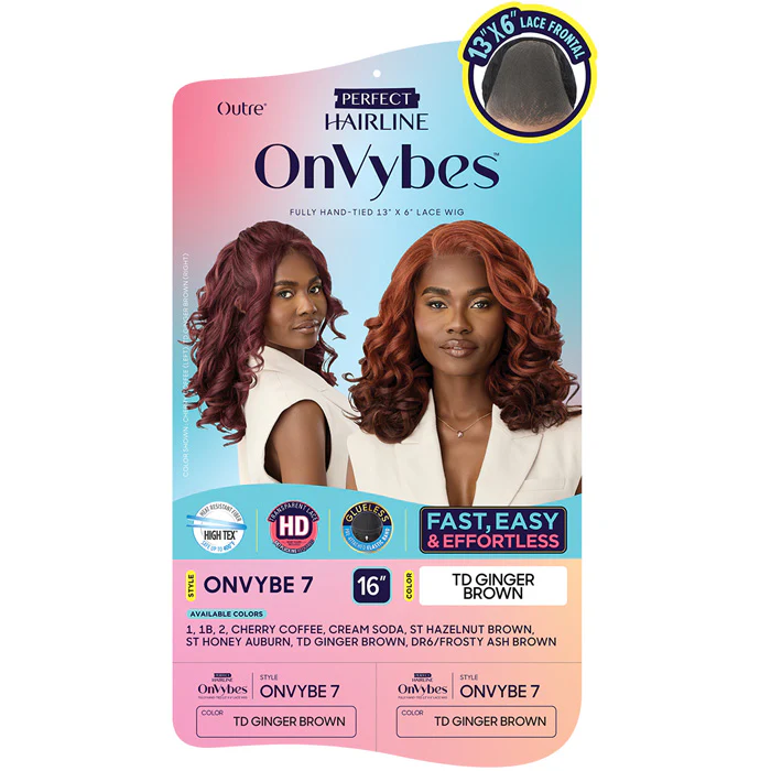 Outre Perfect Hairline On Vybes Glueless HD 13x6 Lace Frontal Wig - ONVYBE 7 - Image 6