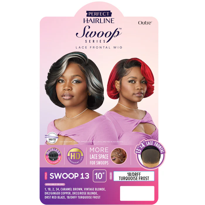 Outre Perfect Hairline Swoop Glueless 13x4 HD Lace Front Wig - SWOOP 13 - Image 4
