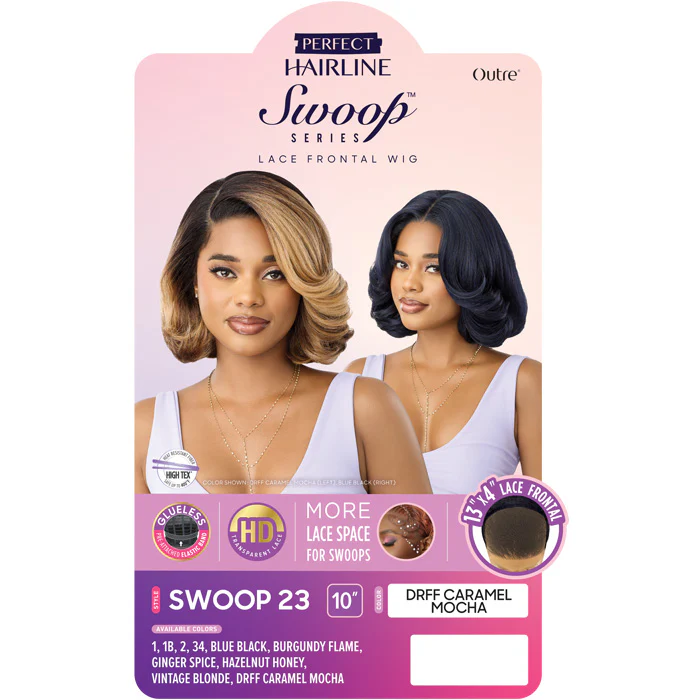 Outre Perfect Hairline Swoop Glueless 13x4 HD Lace Frontal Wig - SWOOP 23 - Image 4