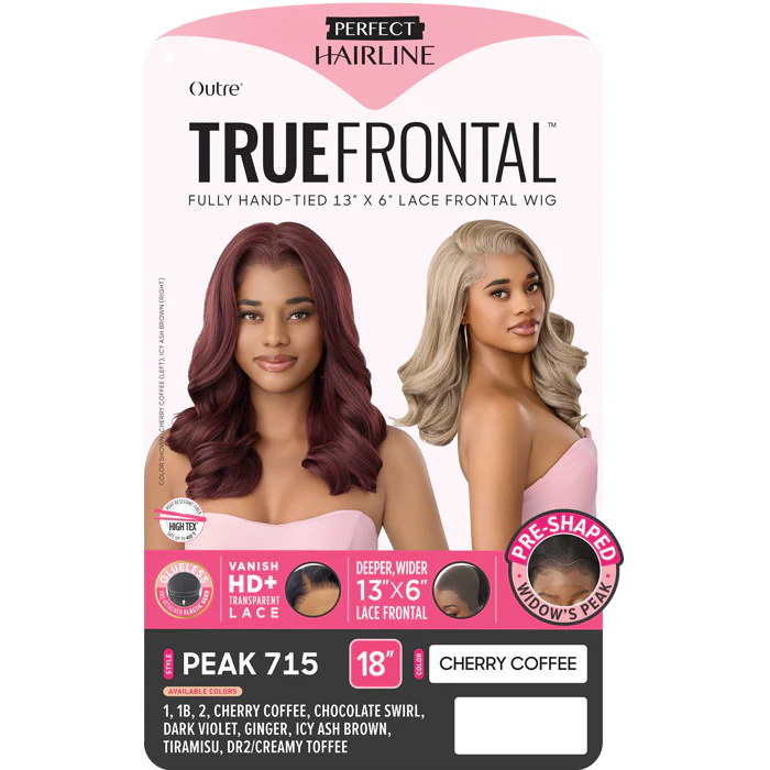 Outre Perfect Hairline True Frontal Glueless 13x6 HD Widow's Peak Lace Front Wig - PEAK 715 - Image 4