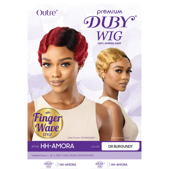 Outre Premium Duby Wig 100% Human Hair Full Wig - AMORA - Image 4