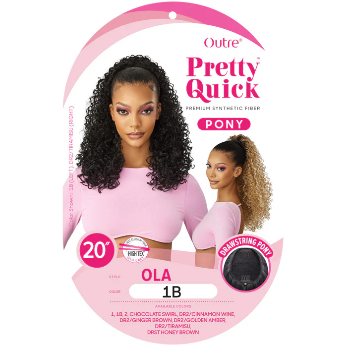 Outre Pretty Quick Drawstring Pony - OLA - Image 4