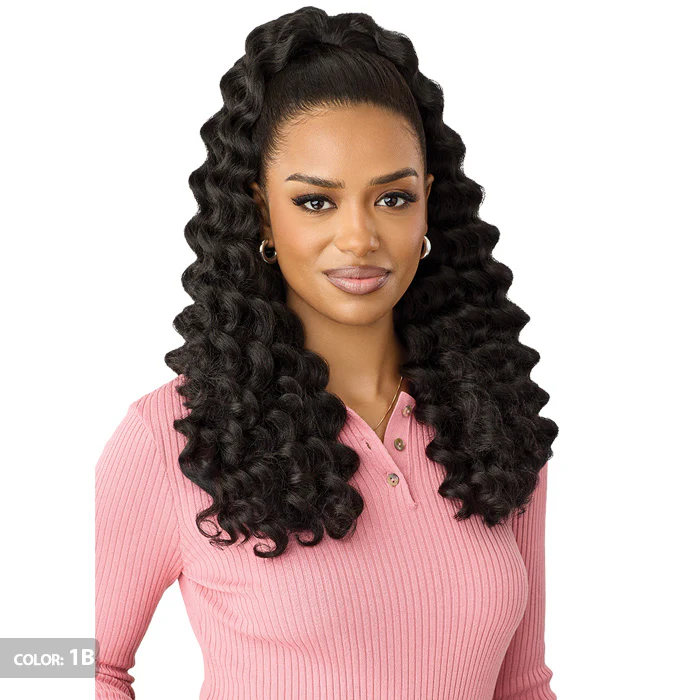 Outre Pretty Quick Drawstring Ponytail - RODINA - Image 3