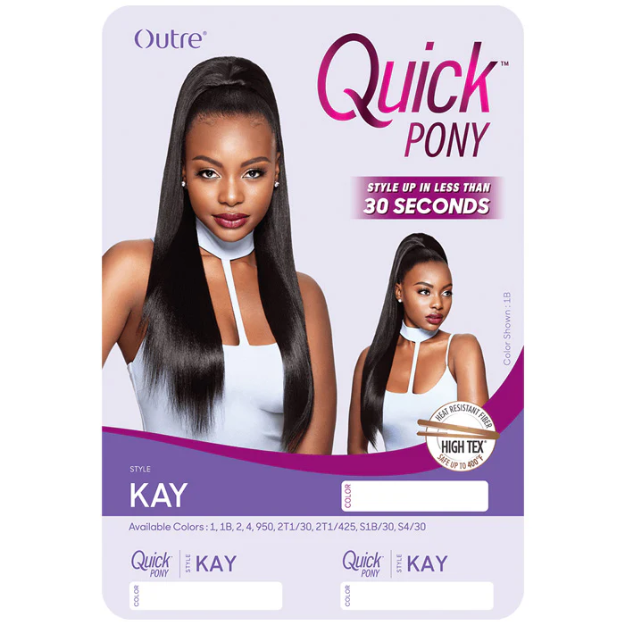 Outre Quick Ponytail - KAY - Image 3