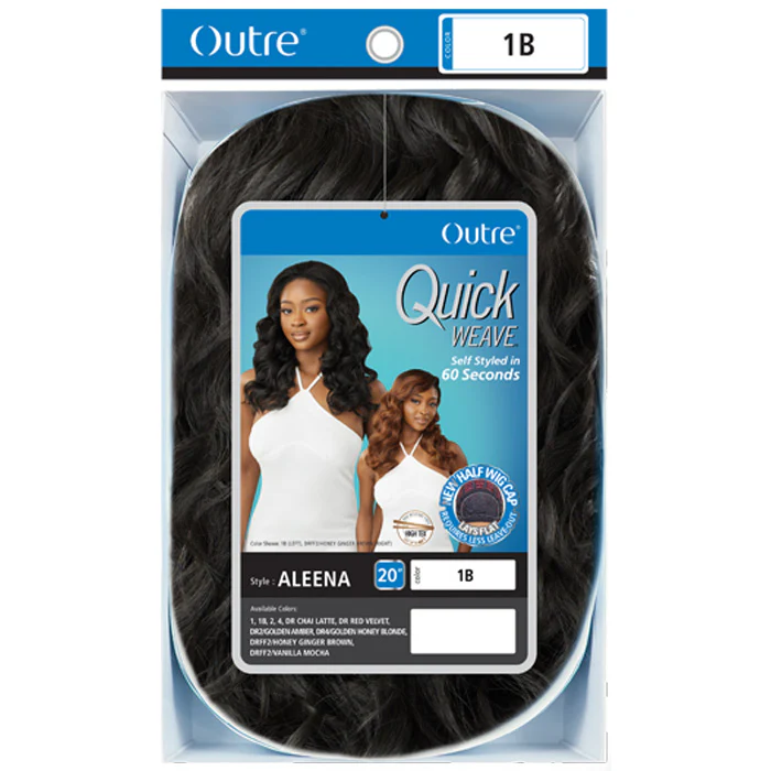 Outre Quick Weave Half Wig - ALEENA - Image 5