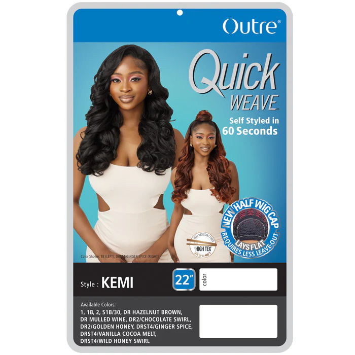Outre Quick Weave Half Wig Cap - KEMI - Image 6