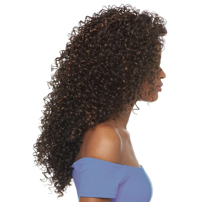 Outre Quick Weave Half Wig - DOMINICAN CURLY (Inspired by Batik Bundle Hair) - Image 3
