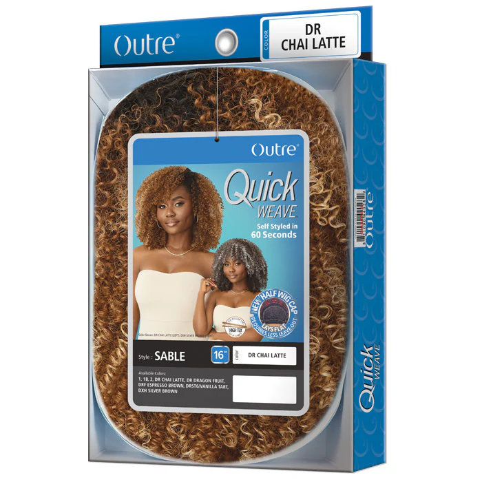 Outre Quick Weave Half Wig - SABLE - Image 6
