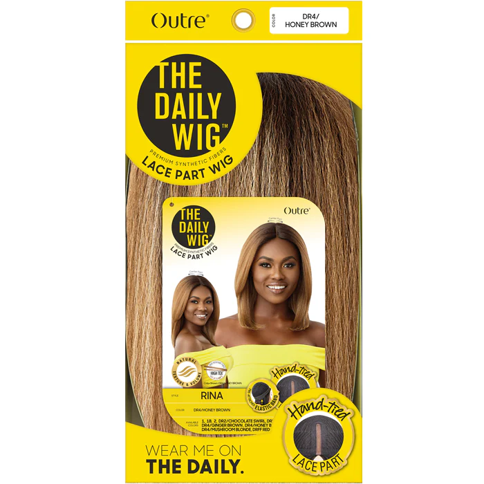 Outre The Daily Synthetic Lace Part Wig - RINA - Image 6