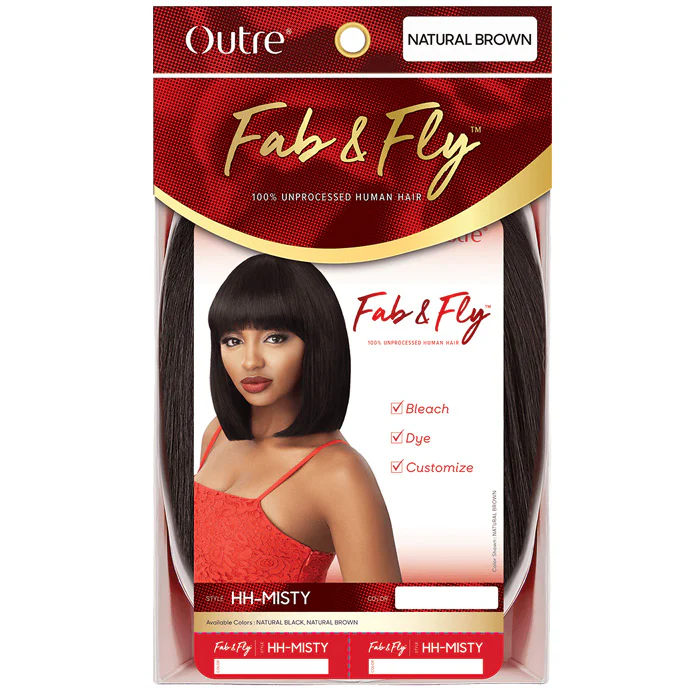 Outre Unprocessed Human Hair Fab & Fly Wig - HH MISTY - Image 5