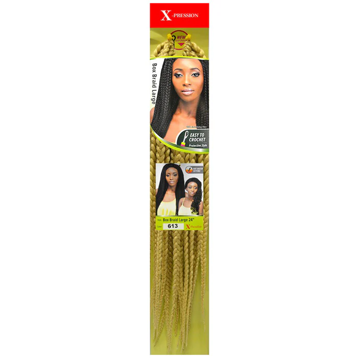 Outre X-Pression Crochet Braid - BOX BRAID LARGE 24" - Image 4