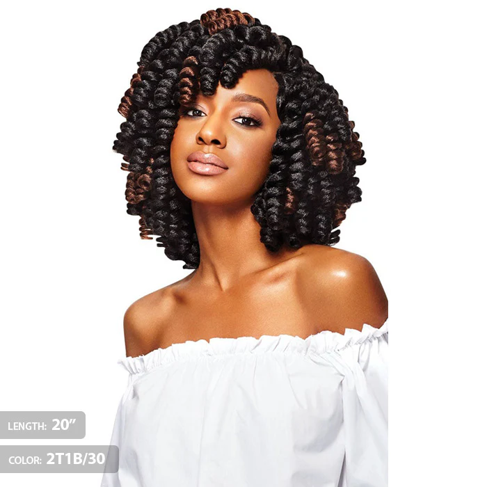 Outre X-Pression Curlette Crochet Loop Braid - LARGE 10"/20" - Image 2