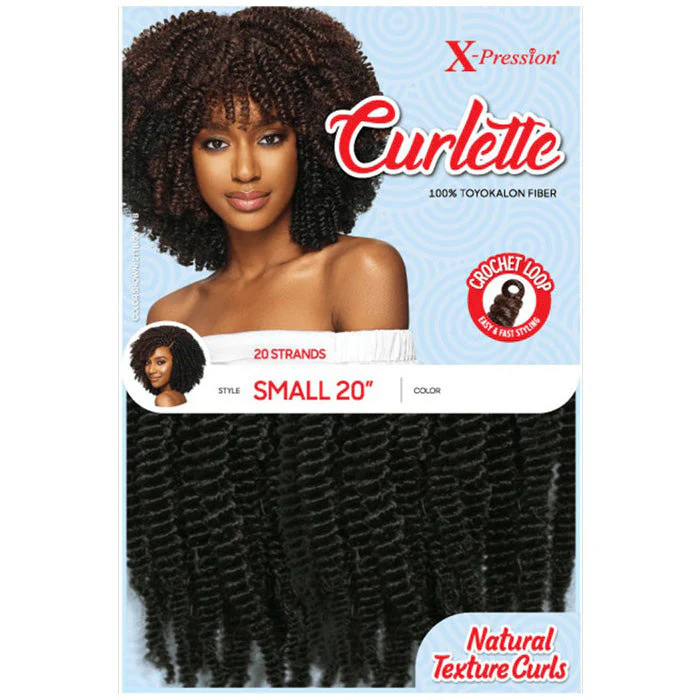 Outre X-Pression Curlette Crochet Loop Braid - SMALL 10"/20" - Image 5