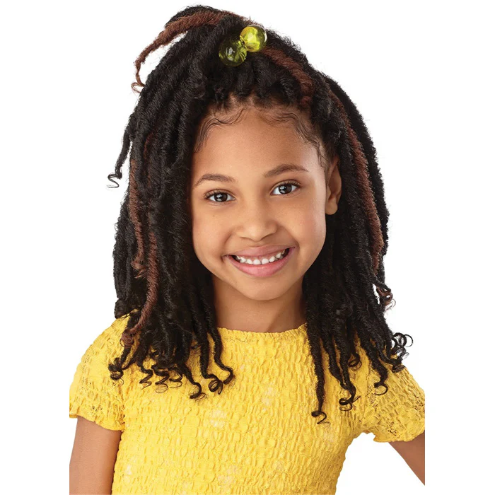 Outre X-Pression LiL Looks Kids Crochet Loop Braid - STRAIGHT BAHAMA LOCS 10"