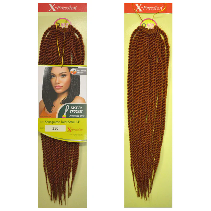 Outre X-Pression Pre-Looped Crochet Braid - SENEGALESE TWIST SMALL 10/14/18/24" - Image 5