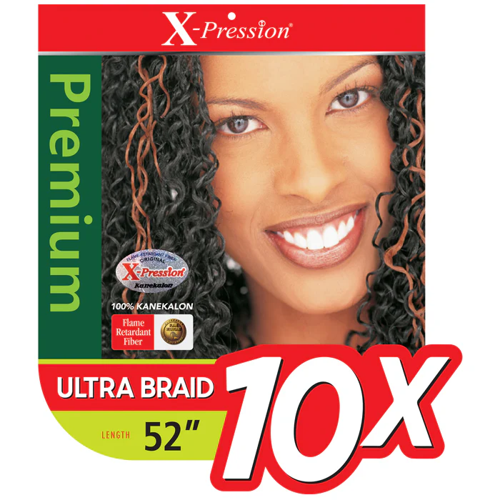 Outre X-Pression Premium Crochet Braid - PRE-STRETCHED BRAID 52" 10X - Image 2