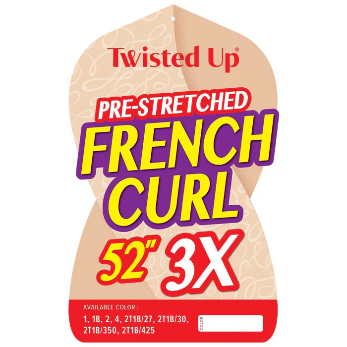 Outre X-Pression Twisted Up Pre-Stretched Braid - FRENCH CURL 52" 3X - Image 2