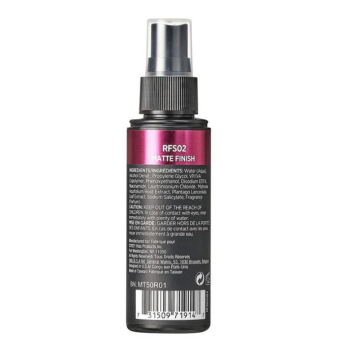 Ruby Kisses NEVER TOUCH UP SETTING SPRAY 1.69OZ - Image 4