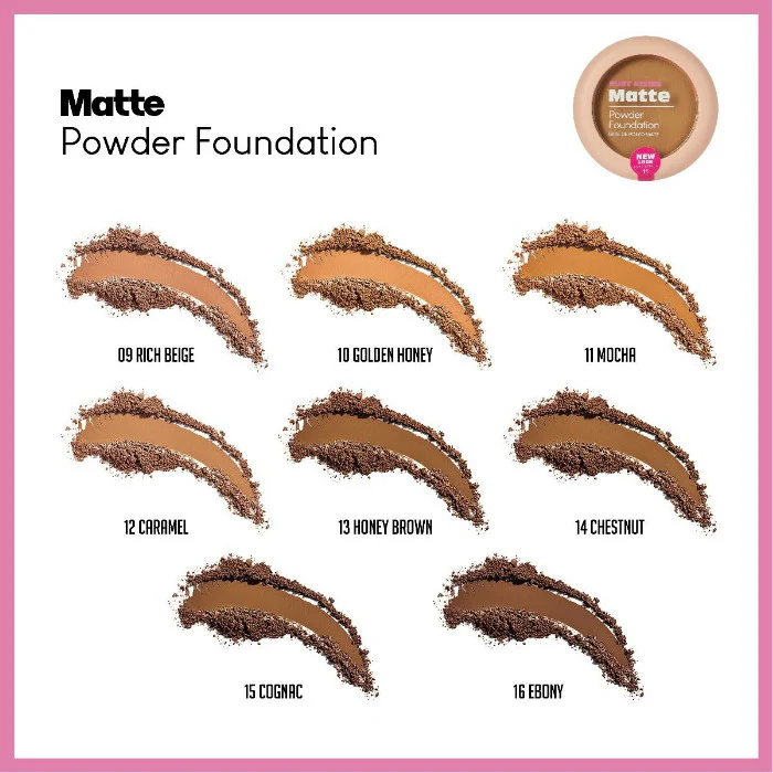 Ruby Kisses Powder Foundation - MATTE 10 g - Image 2