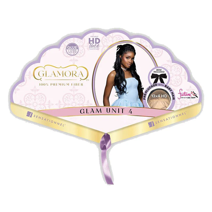 Sensationnel Glamora Glueless HD 13x4 Lace Frontal Wig - GLAM UNIT 4 - Image 7