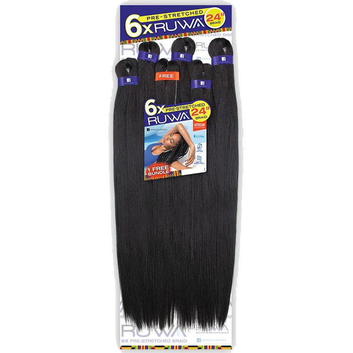 Sensationnel 6X Pre Stretched RUWA BRAID 24" - Image 4