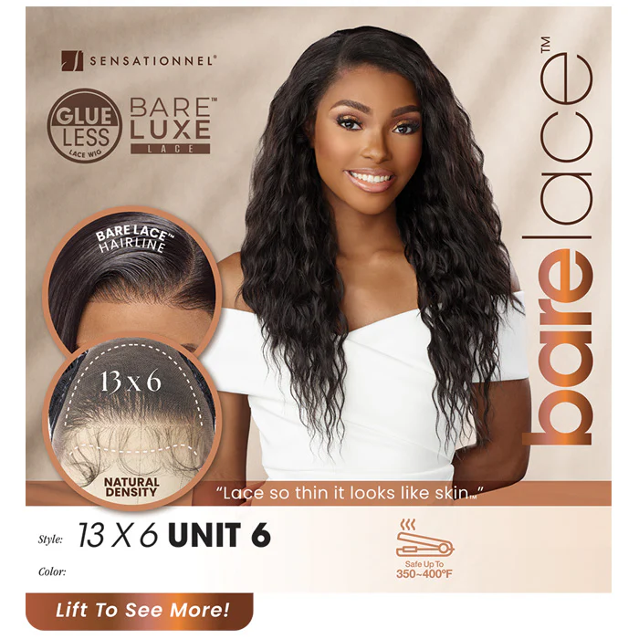 Sensationnel Bare Lace Glueless 13x6 Lace Front Wig - 13x6 UNIT 6 - Image 7
