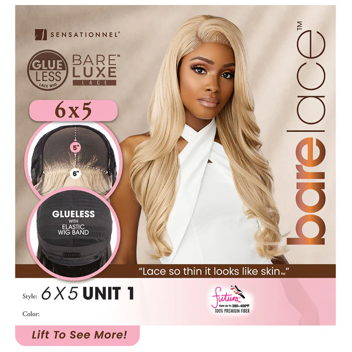 Sensationnel Bare Luxe Glueless 6x5 Lace Front Wig - 6x5 UNIT 1 - Image 4