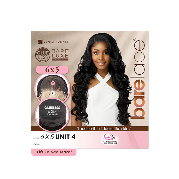 Sensationnel Bare Luxe Glueless 6x5 Lace Front Wig - 6x5 UNIT 4 - Image 5