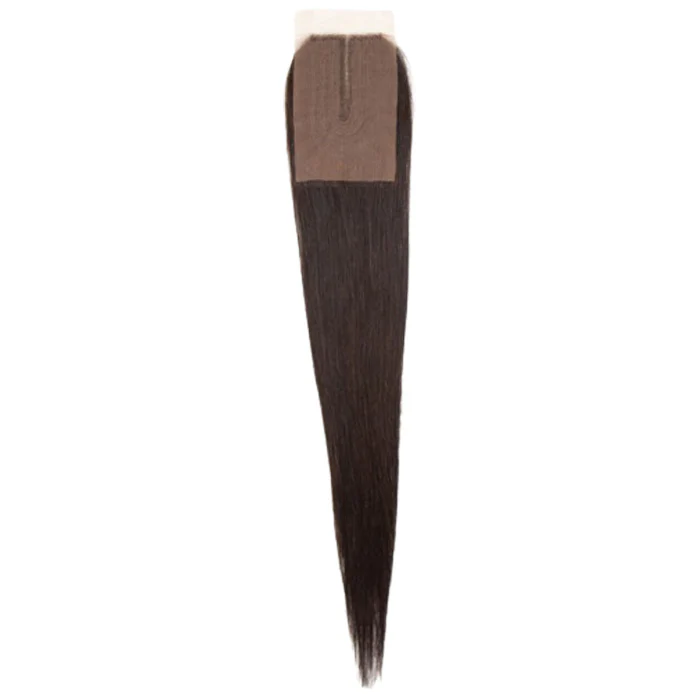Sensationnel Bare & Natural 100% Virgin Remi Human Hair 4x4 Lace Part Closure - 7A STRAIGHT 10/14/18" - Image 3