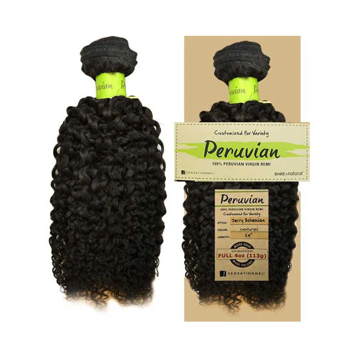 Sensationnel Bare & Natural Peruvian 100% Virgin Remi Weave JERRY BOHEMIAN 18/20" - Image 3