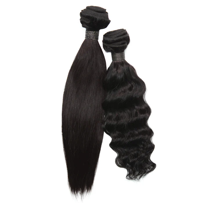 Sensationnel Bare & Natural Unprocessed Virgin Human Hair Wet & Wavy Weave - 10A DEEP WAVE 10-20" - Image 2