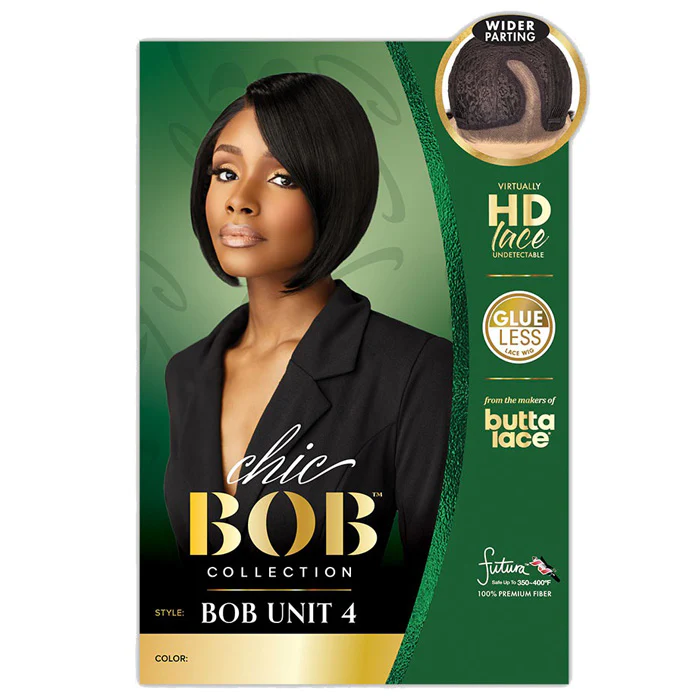 Sensationnel Butta Chic Bob Glueless 5" Deep Part HD Lace Front Wig - BOB UNIT 4 - Image 4
