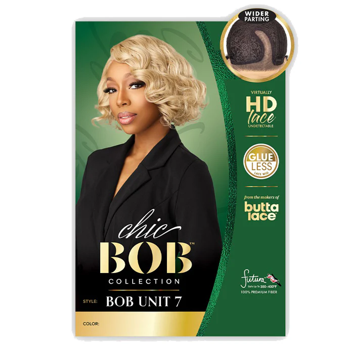 Sensationnel Butta Lace Chic Bob Glueless 5" Deep HD Lace Parting Front Wig - BOB UNIT 7 - Image 5