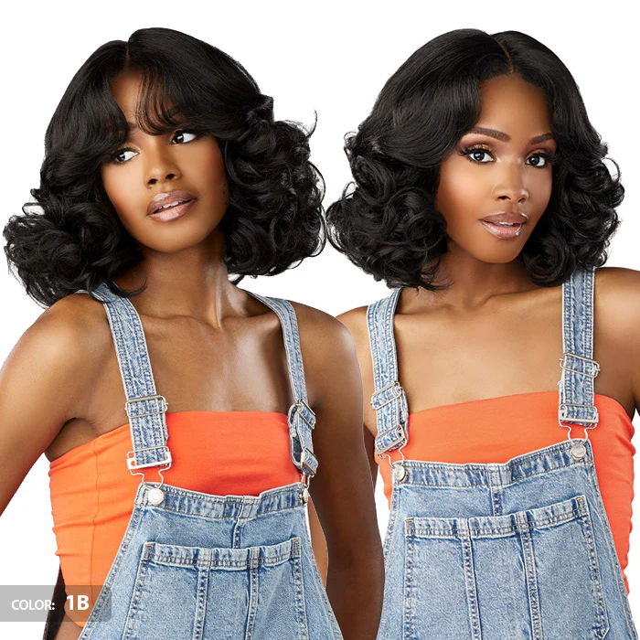 Sensationnel Butta Lace Glueless 5" HD Deep Lace Parting Front Wig - 90'S BANGS UNIT 914 - Image 2