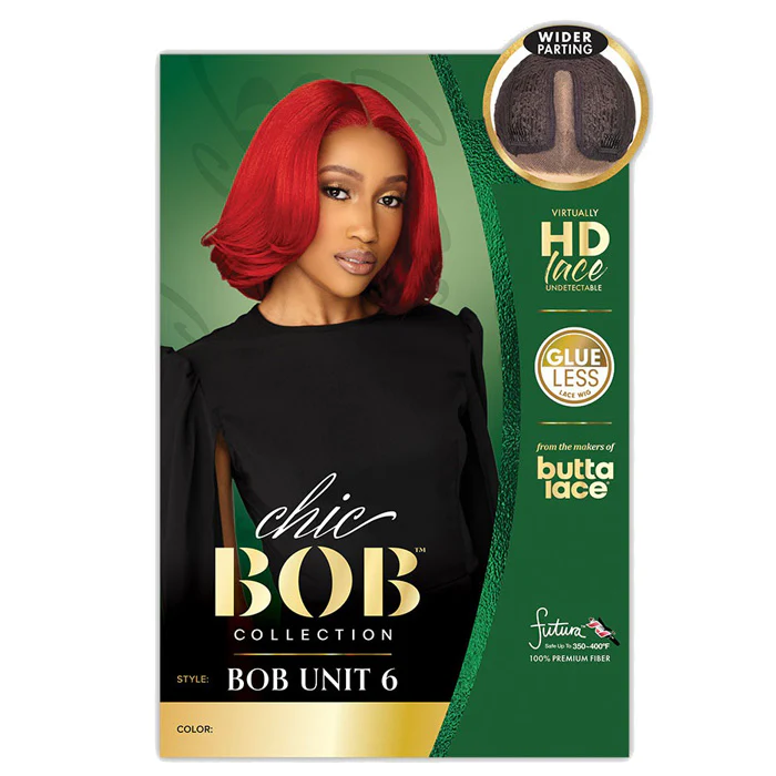 Sensationnel Butta Lace Glueless Chic Bob 5" HD Lace Deep Part Front Wig - BOB UNIT 6 - Image 5