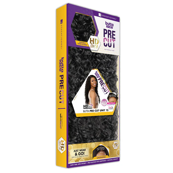 Sensationnel Butta Lace Glueless Pre-Cut 5" HD Deep Lace Parting Front Wig - BUTTA PRE-CUT UNIT 15 - Image 5