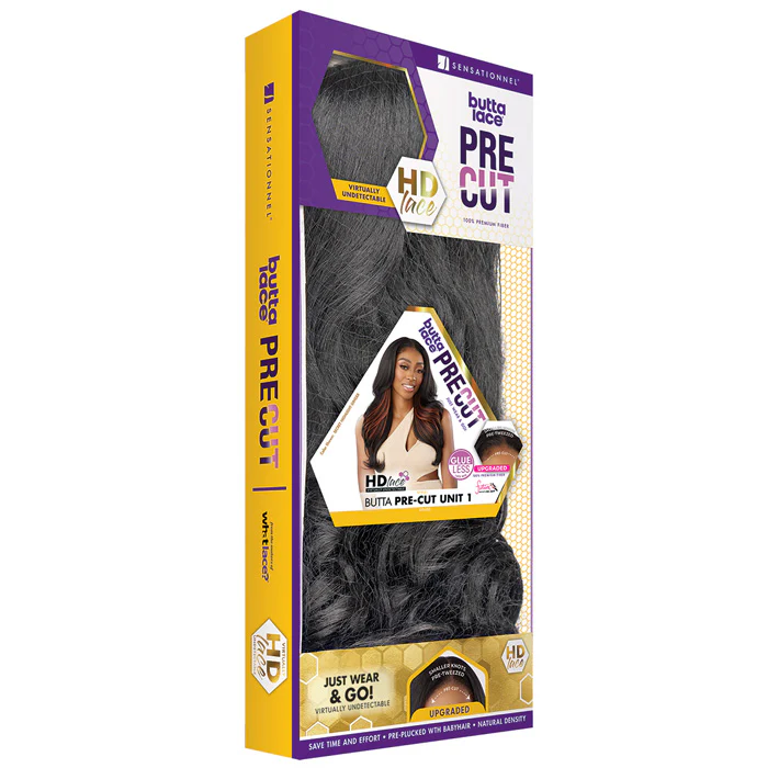 Sensationnel Butta Lace Pre-Cut Glueless HD 5" Deep Parting Lace Front Wig - BUTTA PRE-CUT UNIT 1 - Image 6