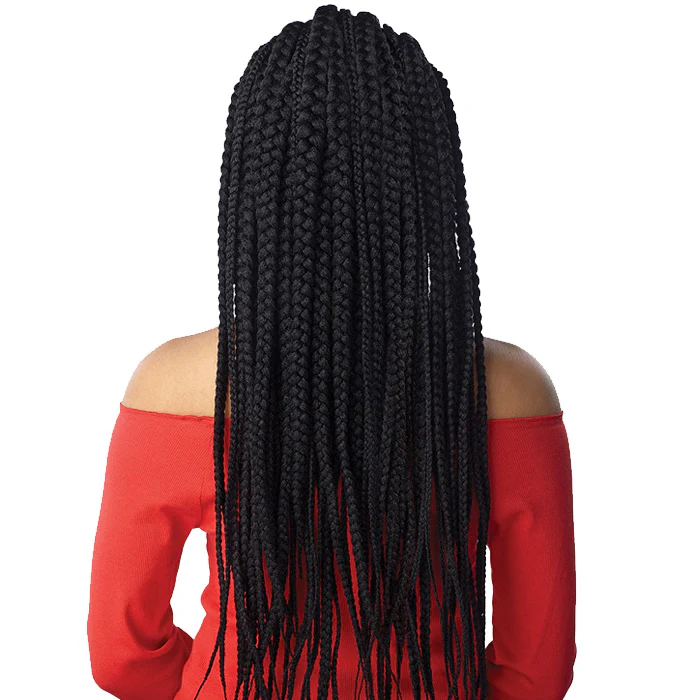 Sensationnel Cloud 9 Swiss Lace 100% Hand Braided 13x7 Lace Front Wig - FEED IN FULANI CORNROW - Image 4