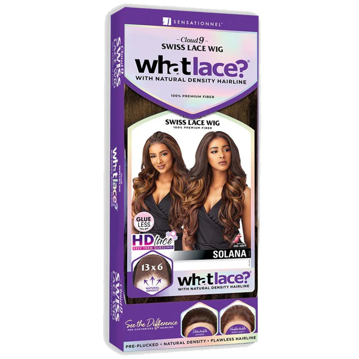 Sensationnel Cloud 9 What Lace Glueless 13x6 HD Swiss Lace Frontal Wig - SOLANA - Image 5