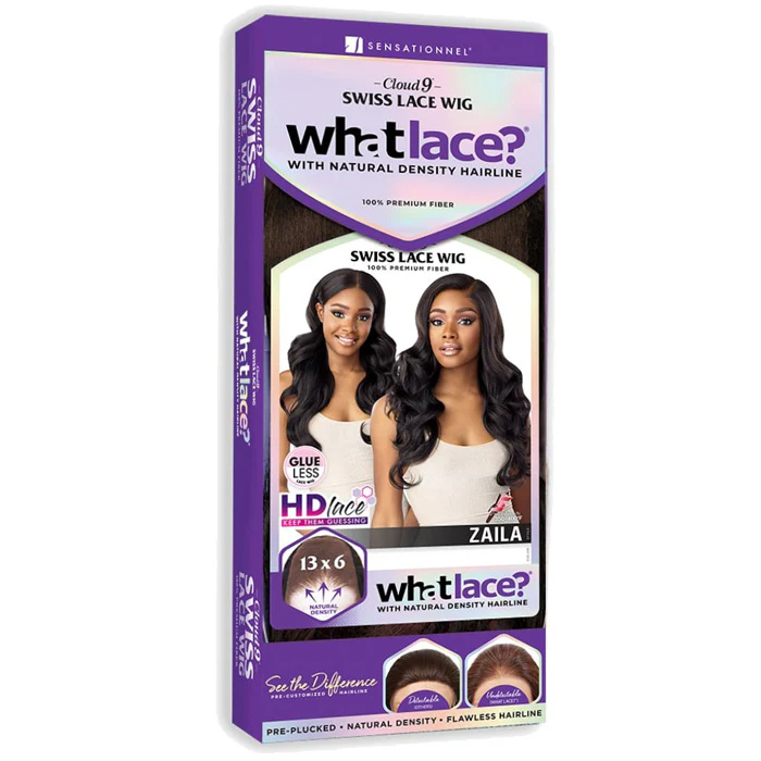 Sensationnel Cloud 9 What Lace Glueless Swiss 13x6 HD Lace Front Wig- ZAILA - Image 6