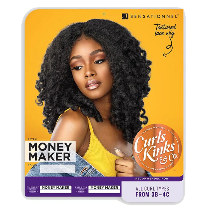 Sensationnel Curls Kinks & CO Textured Lace Front Wig - MONEY MAKER - Image 5