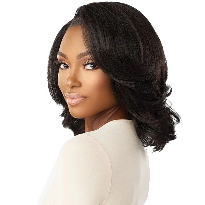 Sensationnel Curls Kinks Glueless HD 13x6 Lace Front Wig - 13x6 KINKY BLOW OUT 12" - Kinky Edges - Image 2